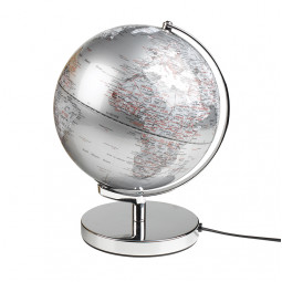 JORDGLOB LAMPA SILVER